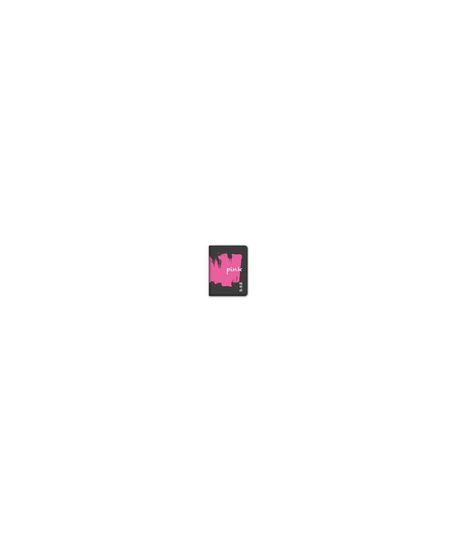 Ziron zx001 funda para tablet 17,8 cm (7") folio negro, rosa