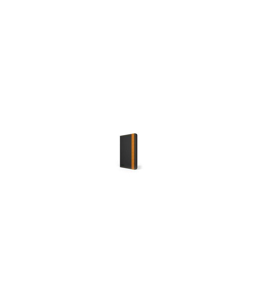 Ziron ly027 funda para tablet 17,8 cm (7") folio negro, naranja