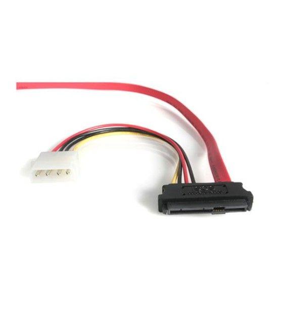 StarTech.com Adaptador Cable de 45cm Divisor SAS 29 Pines a Molex Macho LP4 y SATA - SFF-8482 - Imagen 7