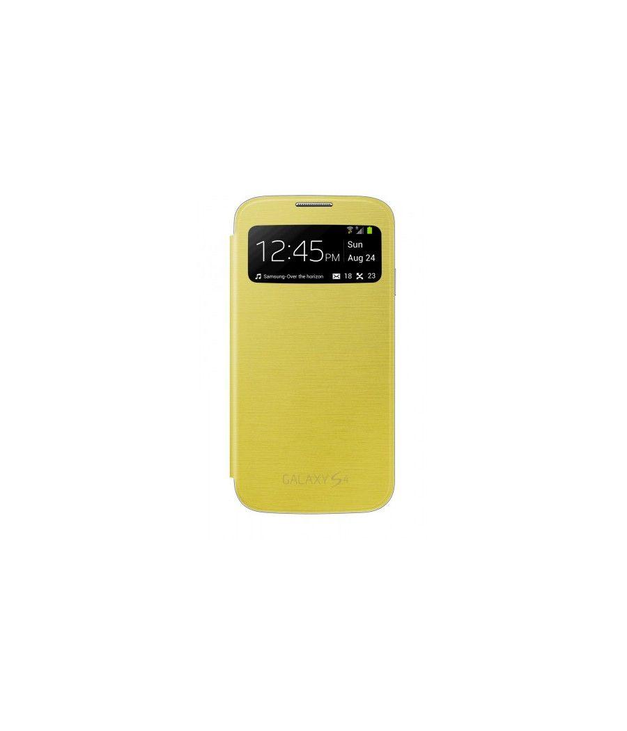 Samsung s view funda para teléfono móvil libro amarillo