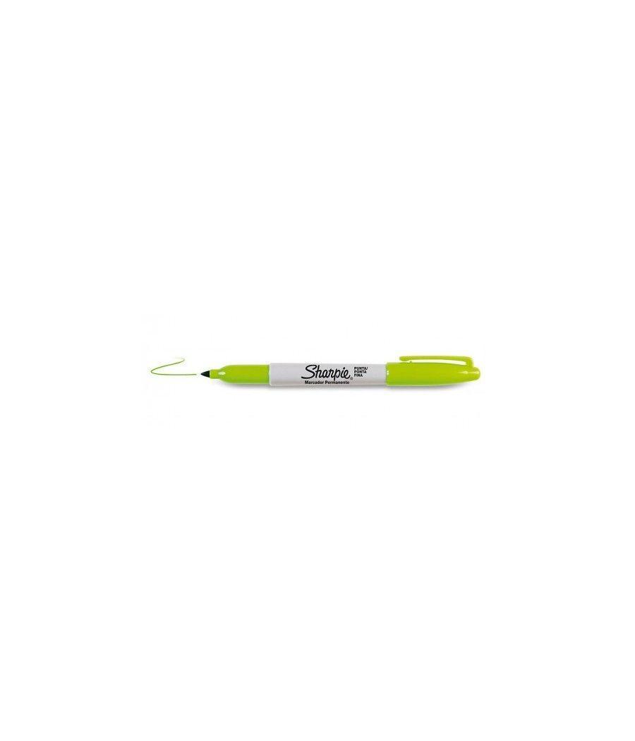 Marcador fine verde lima sharpie 2025037 pack 12 unidades