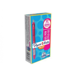 Boligrafo inkjoy gel 600 rt rosa paper mate 1978308 pack 12 unidades
