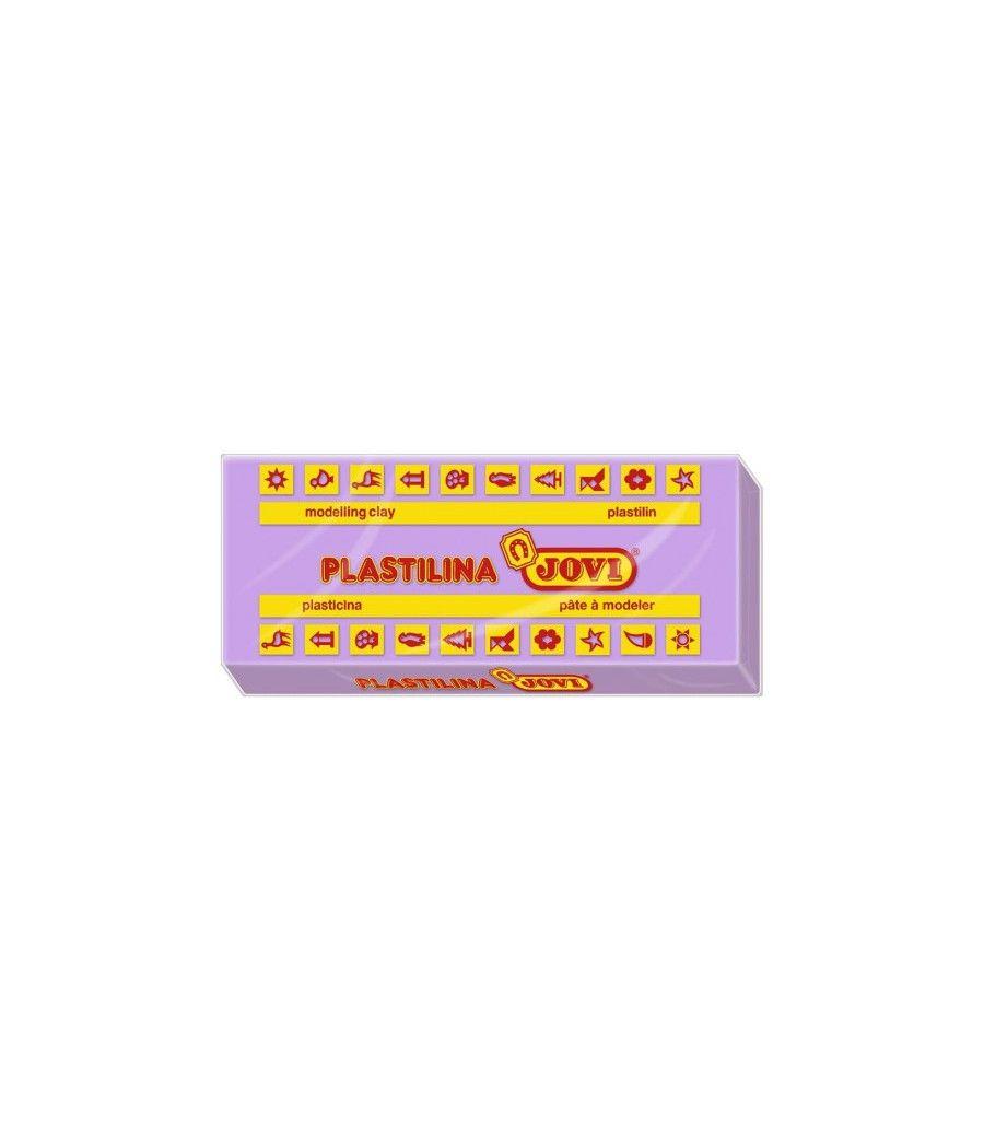 Caja 15 pastillas plastilina 150 g - lila jovi 7114