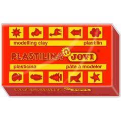 Caja 30 pastillas plastilina 50 g - rojo jovi 7005