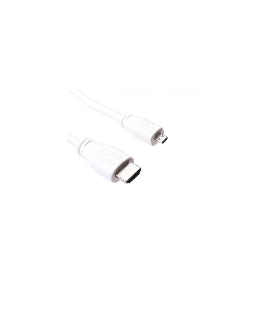 Raspberry pi t7689ax cable hdmi 1 m hdmi tipo a (estándar) hdmi tipo d (micro) blanco