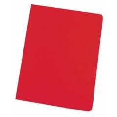 Subcarpeta simples intensas 250 grs folio color rojo gio 400040654 pack 50 unidades