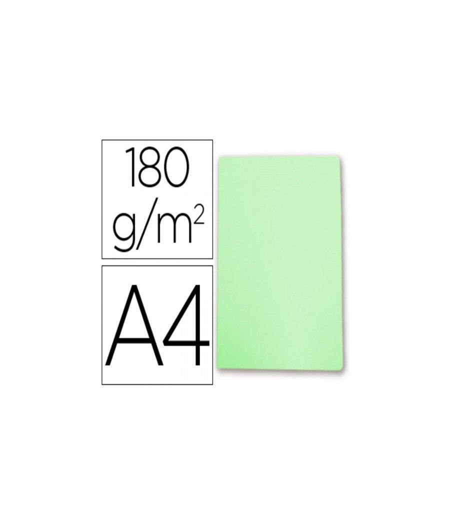 Subcarpeta simples pastel 180 grs a4 color verde gio 400040509 pack 50 unidades