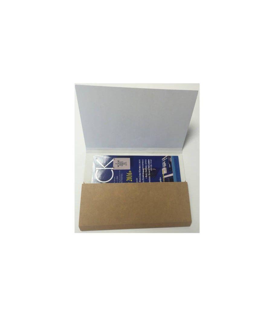 Subcarpeta con bolsa y solapa intensas 240 grs folio k.bicolor gio 400040686 pack 25 unidades