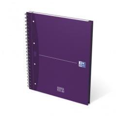 Cuaderno europeanbook 4 tapa extradura a4+ 120 hojas 5x5 colores surtidos essentials oxford 100104738 pack 5 unidades