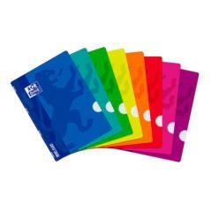 Oxford 400026393 cuaderno y block a4 48 hojas colores surtidos pack 10 unidades