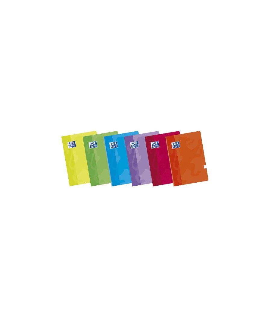 Oxford 100101228 cuaderno y block a4 48 hojas colores surtidos pack 10 unidades