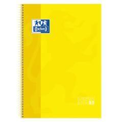 Oxford europeanbook 1 cuaderno y block a4 80 hojas amarillo pack 5 unidades