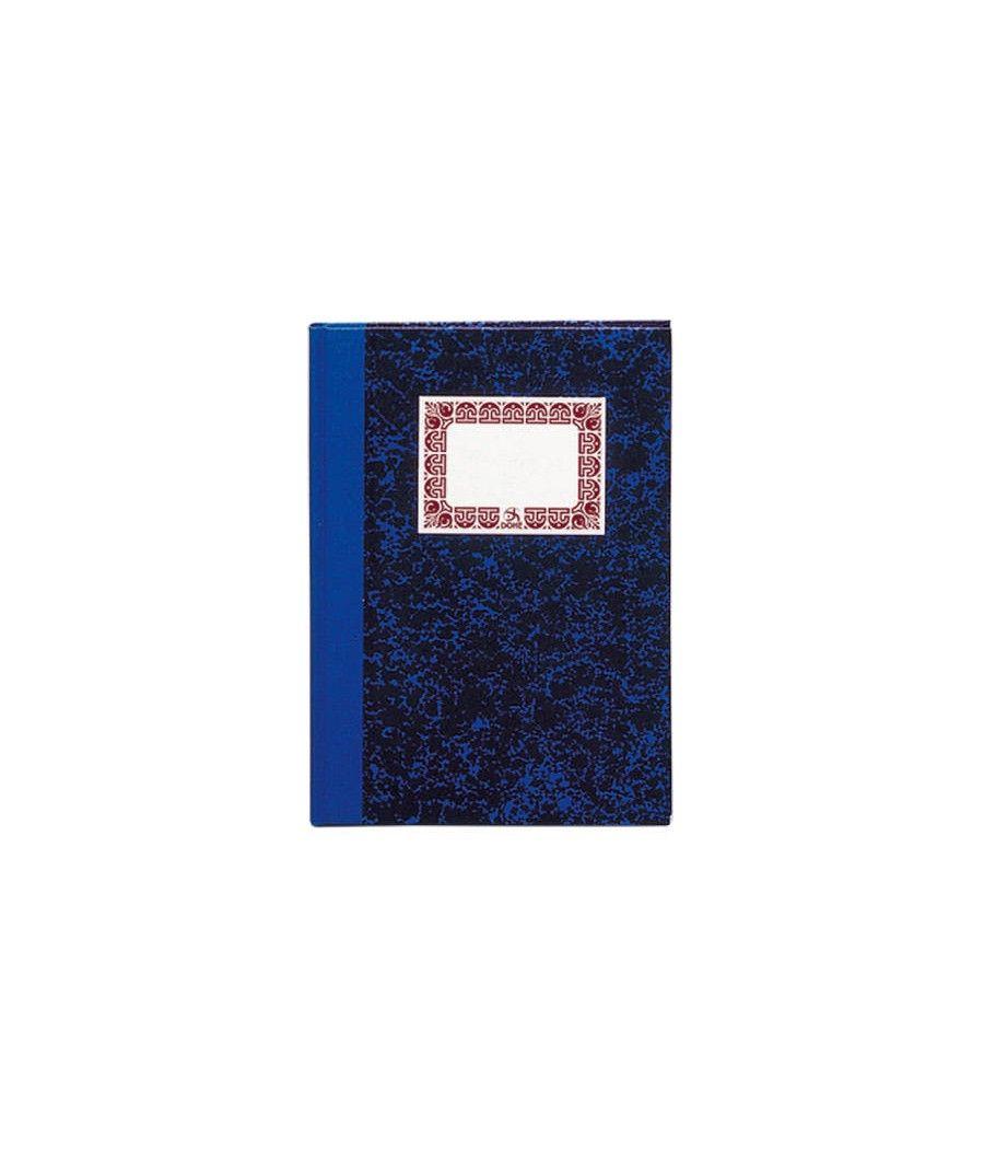 Cuaderno cartoné contabilidad rayado horizontal azul folio natural 100 hojas dohe 09950