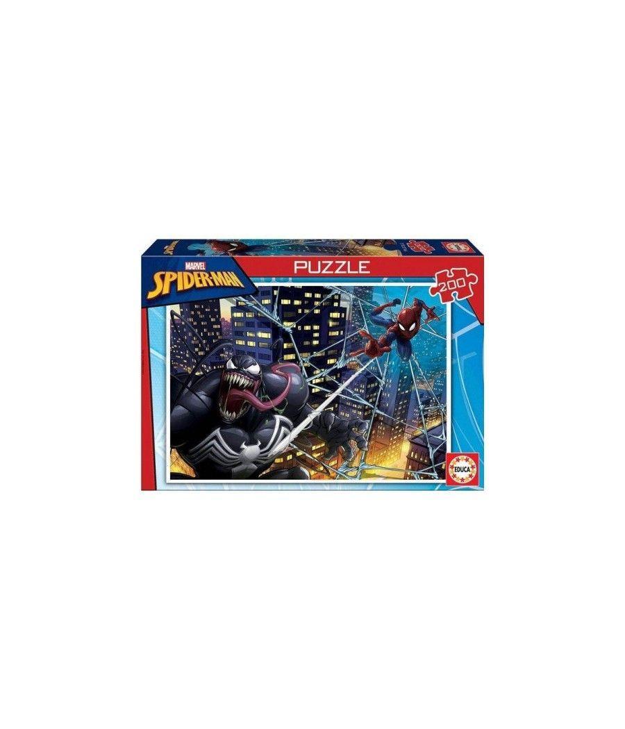 Puzzle 200 spider-man de 6-8 años educa borras 18100