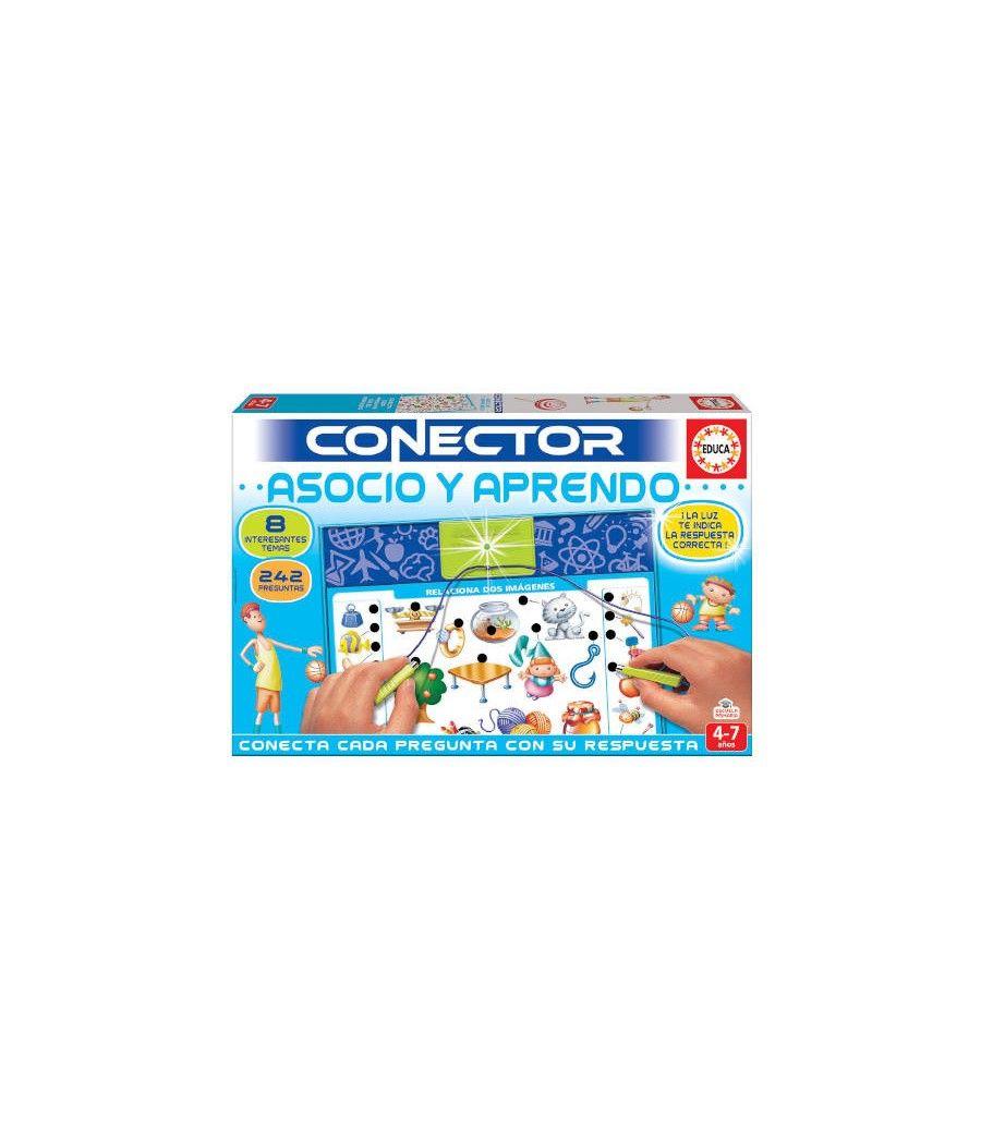 Juego conector asocio y aprendo de 4-7 años educa borras