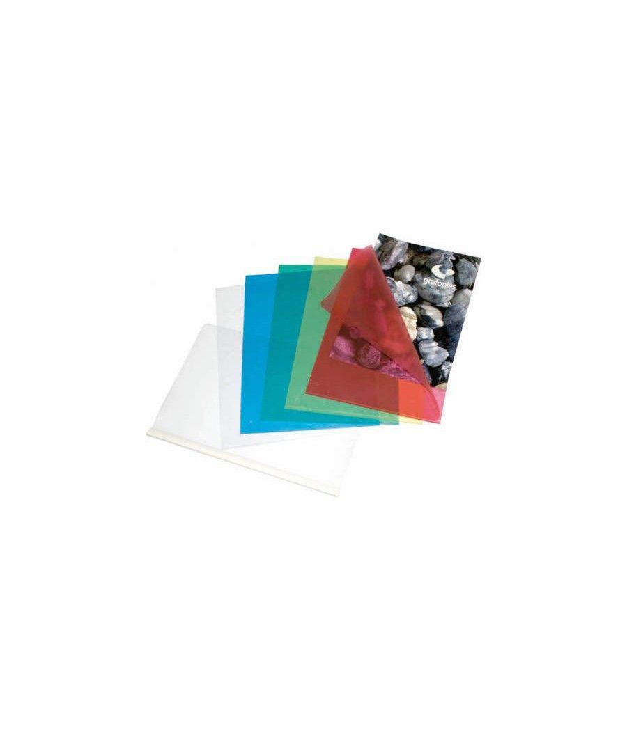 Dossier polipropileno din-a4 azul grafoplas 5280030 pack 100 unidades