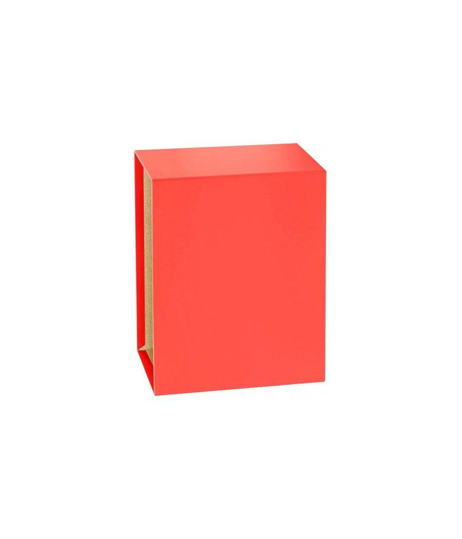 Funda archivador color rojo a4 280x320x86 grafoplas 7171451 pack 12 unidades