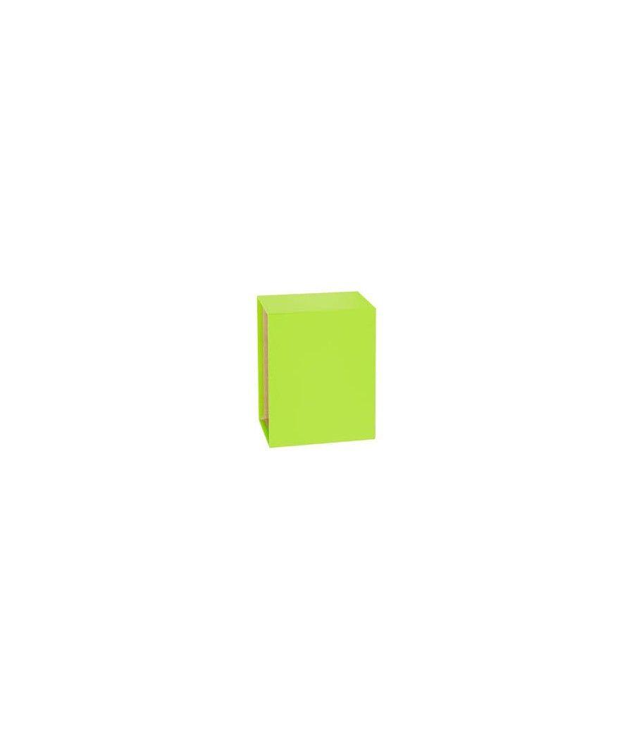 Funda archivador color verde folio 296x355x86 grafoplas 7171320 pack 12 unidades