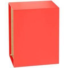 Funda archivador color rojo folio 296x355x86 grafoplas 7171351 pack 12 unidades