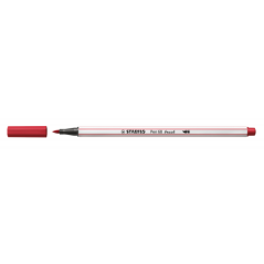 Rotulador punta fibra pincel pen 68 brush rojo oscuro stabilo 568/50 pack 10 unidades