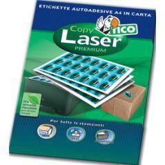 Caja 100 hojas etiquetas blancas con esquinas redondas-láser/láser de color/inyección de tinta/fotocopiadoras-200x142 mm tico lp