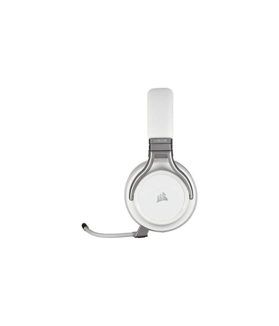 Corsair virtuoso rgb auriculares diadema conector de 3,5 mm usb tipo a blanco