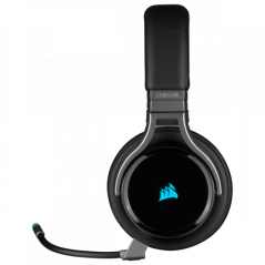 Corsair virtuoso rgb auriculares diadema conector de 3,5 mm usb tipo a carbono