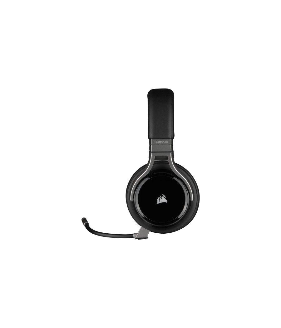 Corsair virtuoso rgb auriculares diadema conector de 3,5 mm usb tipo a carbono