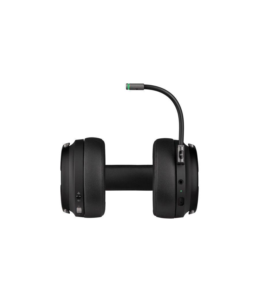 Corsair virtuoso rgb auriculares diadema conector de 3,5 mm usb tipo a carbono