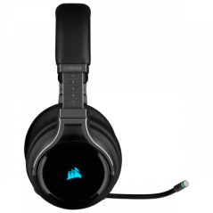 Corsair virtuoso rgb auriculares diadema conector de 3,5 mm usb tipo a carbono