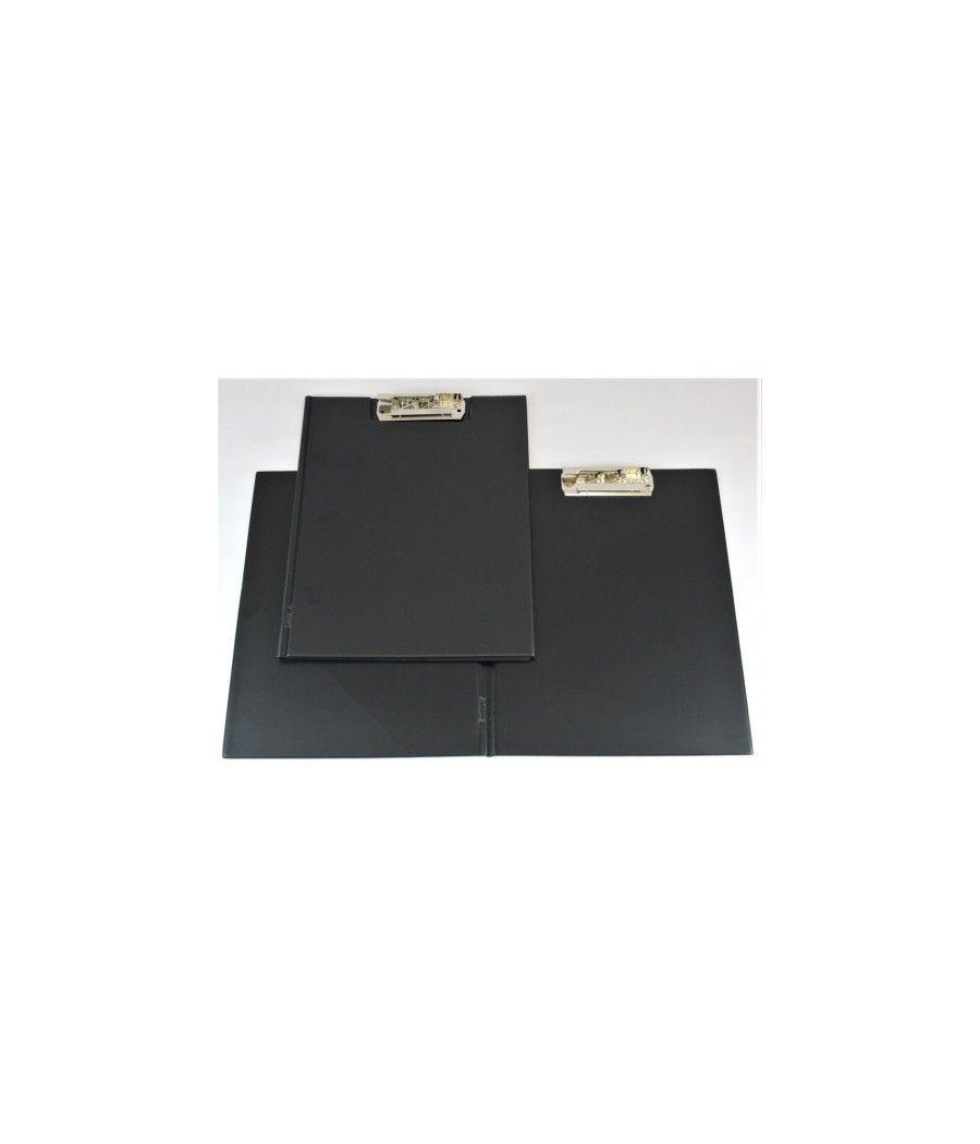 Carpeta formato folio miniclip superior tapa c/ ventanal negro iberplas 36800