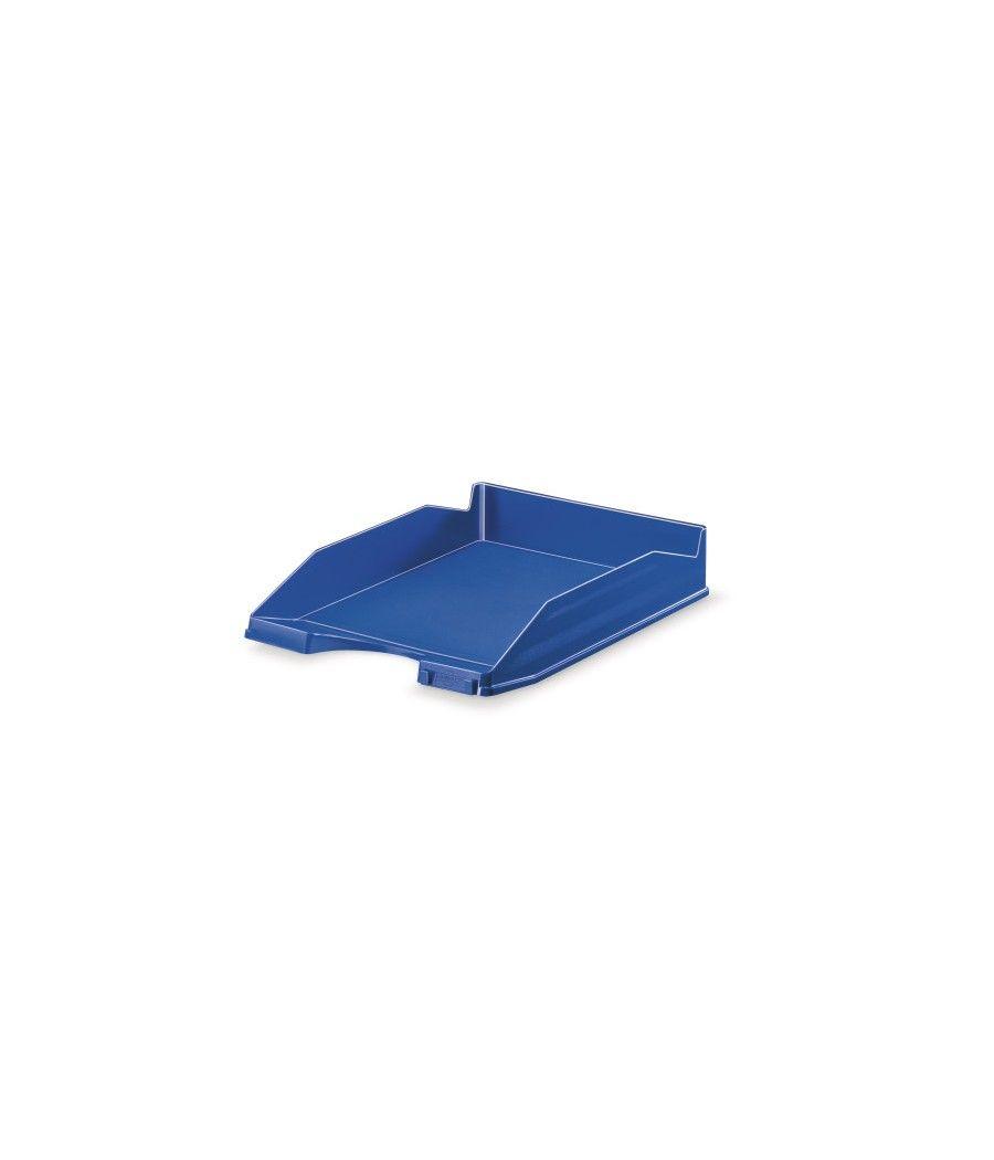 Bandeja apilable de plastico 350x250x65 mm. color azul faibo 93-07 pack 10 unidades