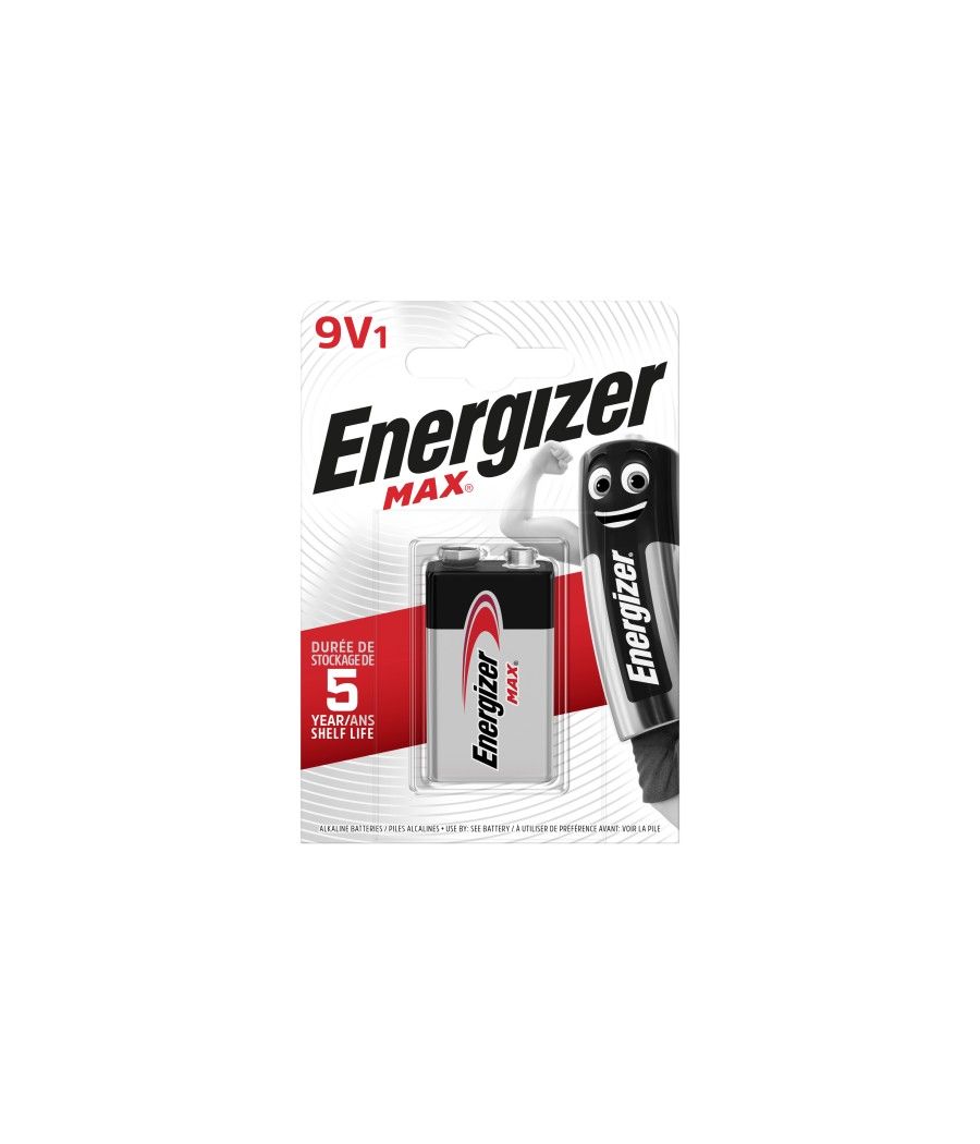 Energizer max – 9v batería de un solo uso alcalino