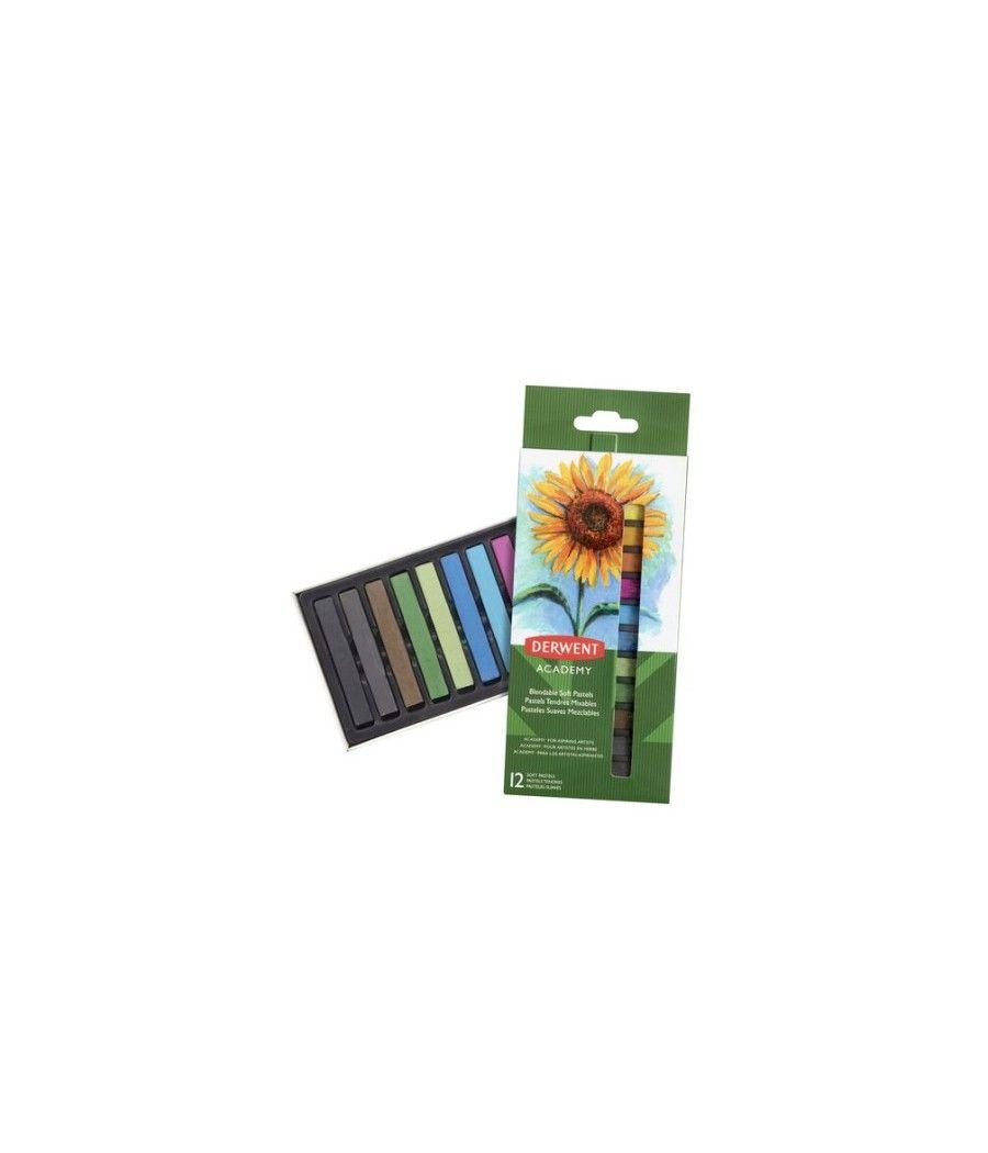 Derwent academy pintura al pastel suave multicolor 12 pieza(s)