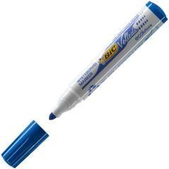 Marcador para pizarra blanca 1701 tinta a base de alcohol trazo 1,5mm. azul velleda 904938 pack 12 unidades