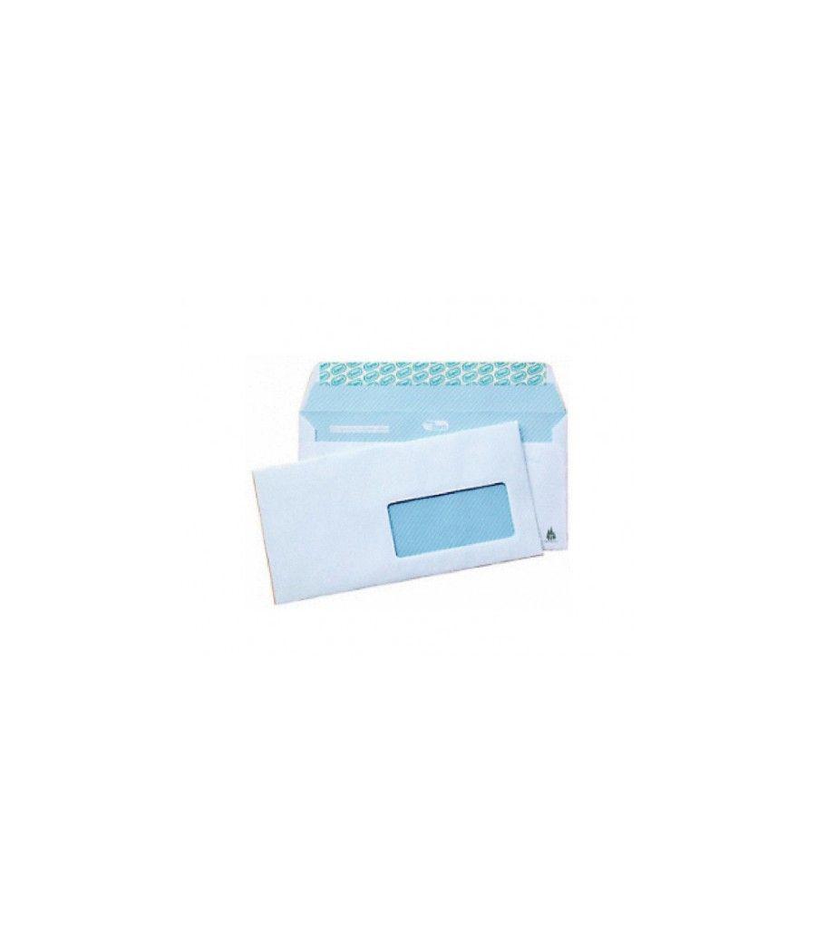 Caja 500 sobres din c5 (162x229) offset blanco 90 grs. open ventana derecha b.60 d.20 autosam autoadhesivo con tira de silicona 