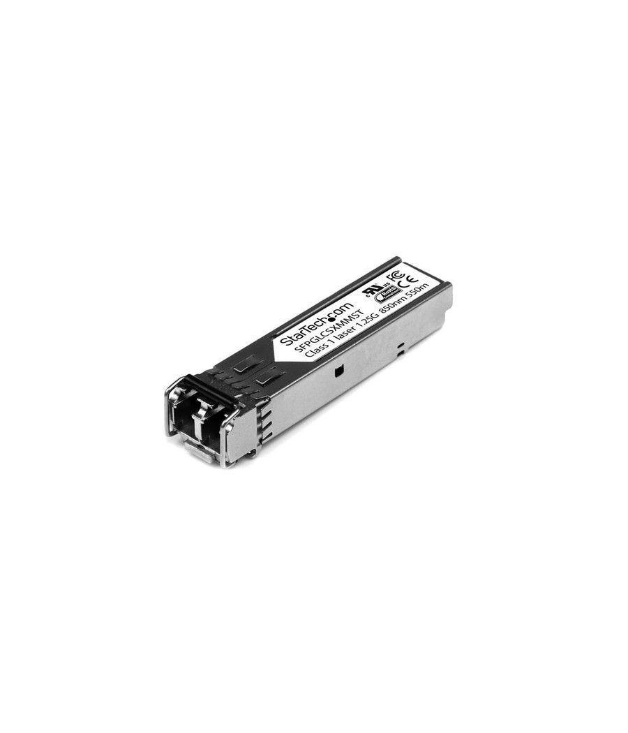 StarTech.com Módulo SFP Compatible con Cisco GLC-SX-MM - Transceptor de Fibra Óptica 1000BASE-SX - SFPGLCSXMMST - Imagen 1