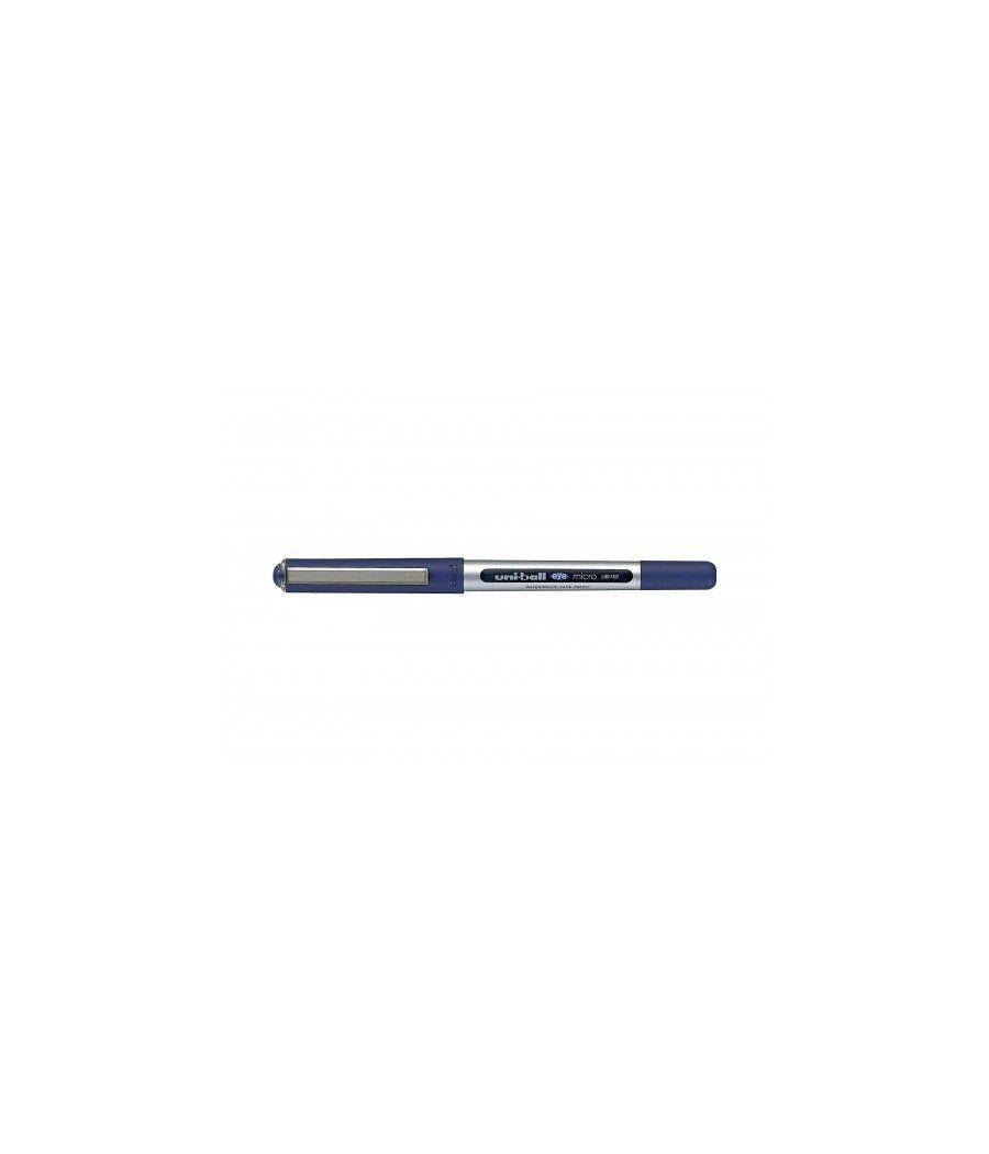 Roller ub-150 eye micro tinta liquida 0.5mm azul uni-ball 162552000 pack 12 unidades