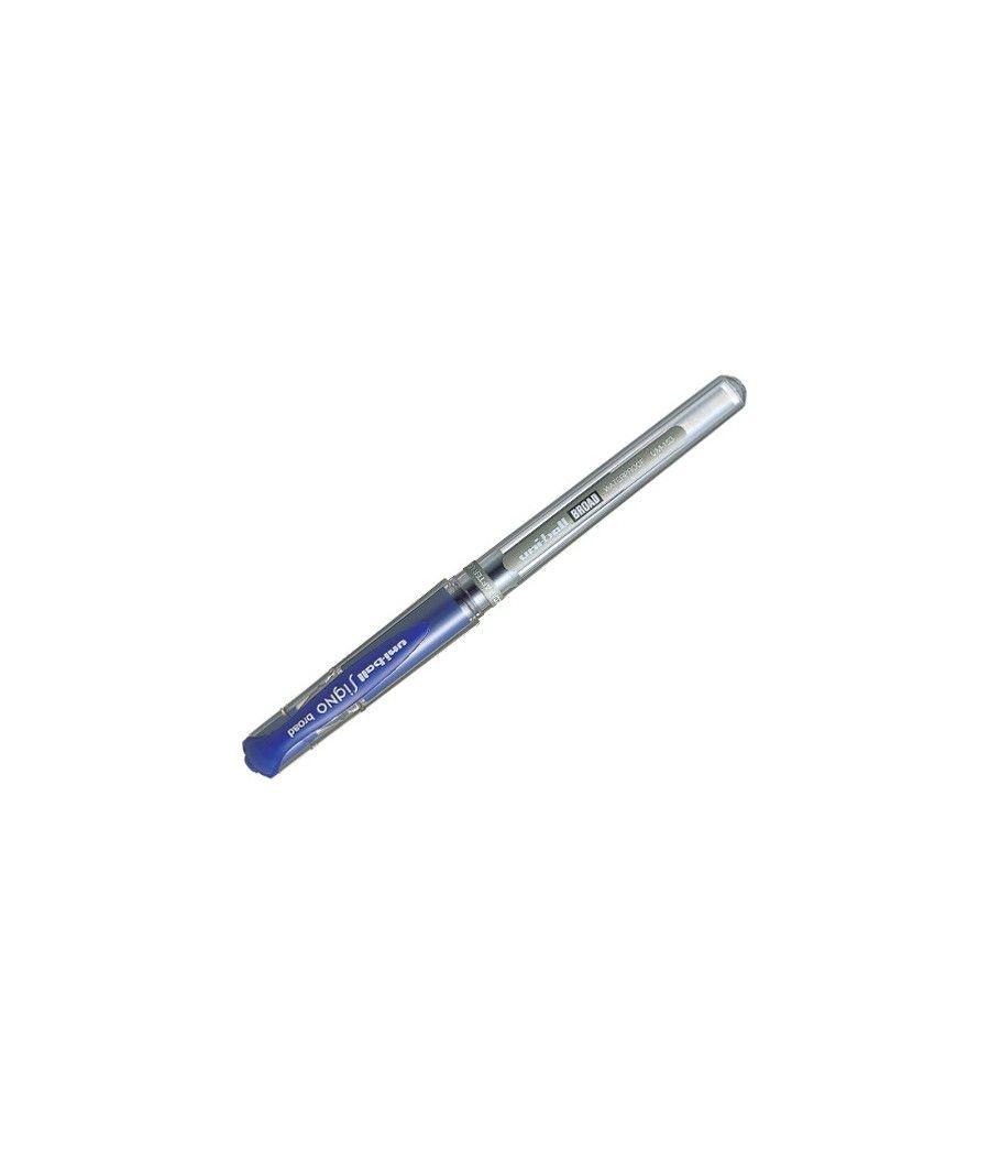 Uni um-153 bolígrafo de gel con tapa azul 1 pieza(s) pack 12 unidades