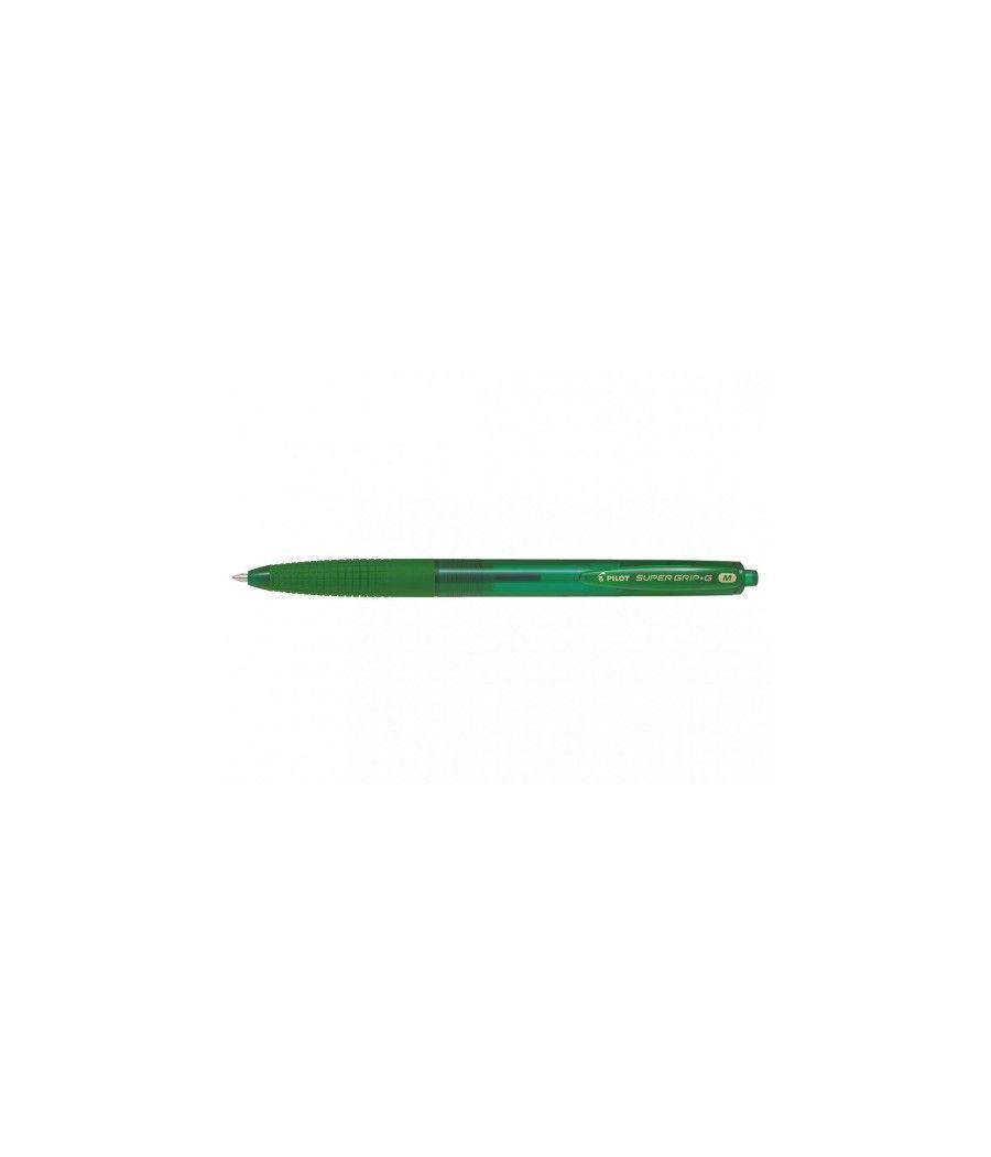 Bolígrafo super g verde pilot bpgg-8r-m-g pack 12 unidades