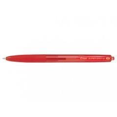 Bolígrafo super g rojo pilot bpgg-8r-m-r pack 12 unidades