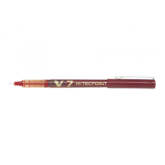 Boligrafo roller tinta liquida v7 rojo pilot bx-v7-r pack 12 unidades