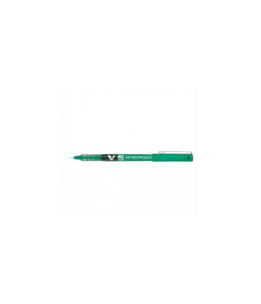 Boligrafo roller tinta liquida v5 verde pilot bx-v5-g pack 12 unidades