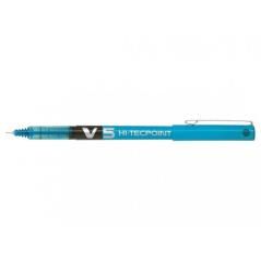 Boligrafo roller tinta liquida v5 azul claro pilot clbx-v5-lb pack 12 unidades