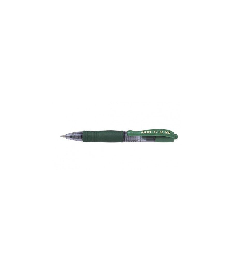 Boligrafo roller g2 pixie mini verde pilot bl-g2-xs-7-g pack 12 unidades