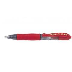 Boligrafo roller g2 pixie mini rojo pilot bl-g2-xs-7-r pack 12 unidades