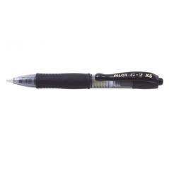 Boligrafo roller g2 pixie mini negro pilot bl-g2-xs-7-b pack 12 unidades