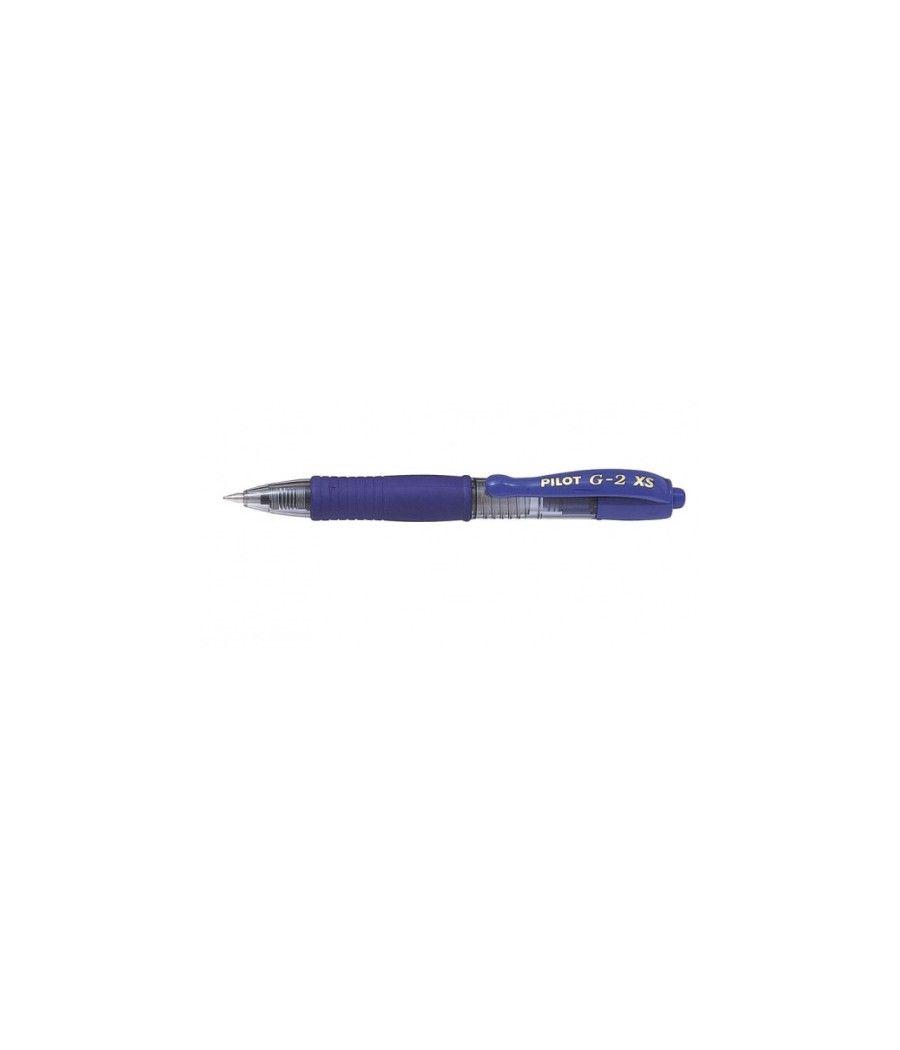 Boligrafo roller g2 pixie mini azul pilot bl-g2-xs-7-l pack 12 unidades