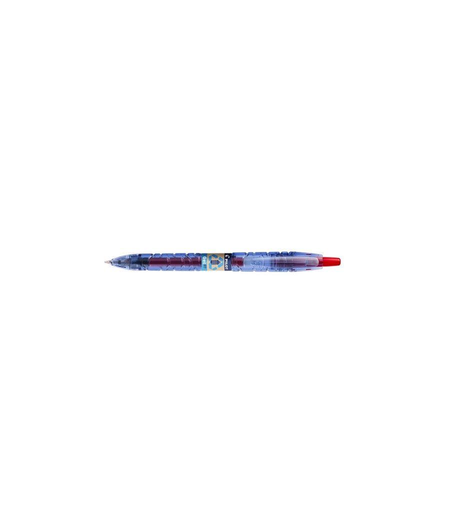 Boligrafo b2p retractil rojo pilot bl-b2p-bg-r pack 10 unidades