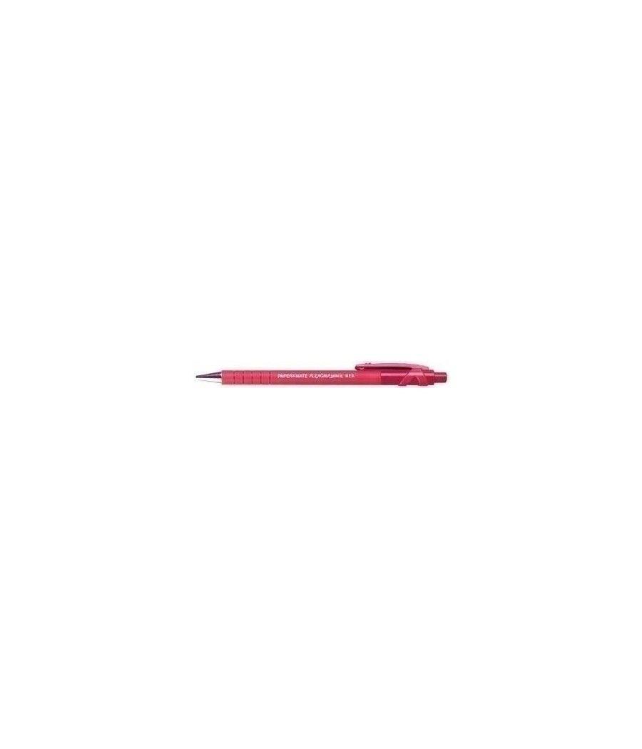 Boligrafo flexgrip ultra retractil 1.0 rojo papermate s01904 pack 12 unidades